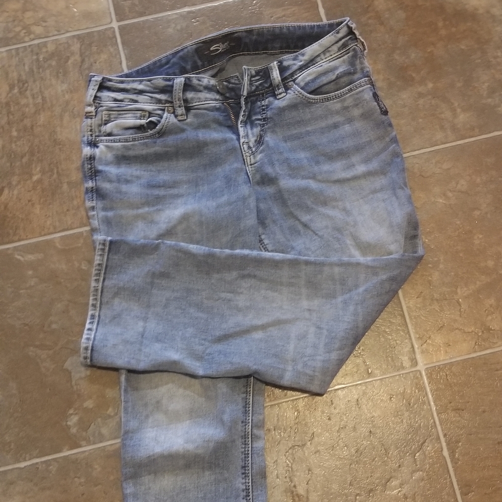 Silver Capris - Picture 2 of 3